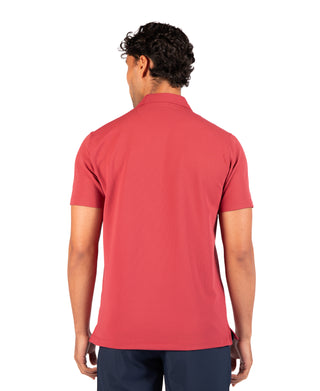 Micro Grid Textured Performance Polo