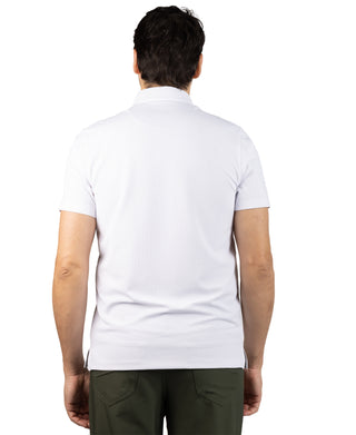 Micro Grid Textured Performance Polo