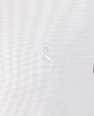 Micro Grid Textured Performance Quarter Zip