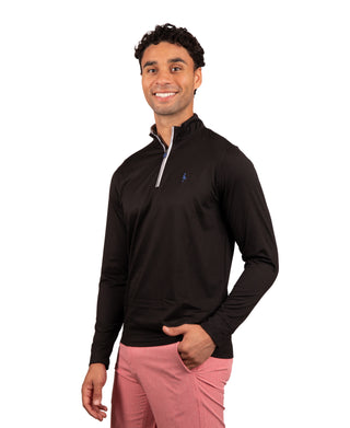Mesh Quarter Zip