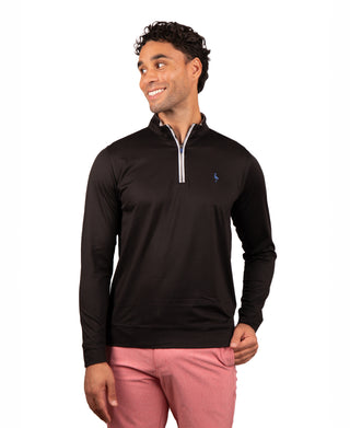 Mesh Quarter Zip