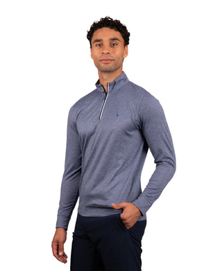 Mesh Quarter Zip