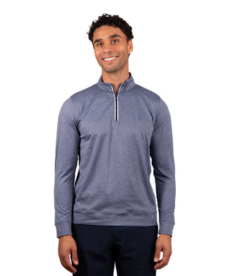 Mesh Quarter Zip