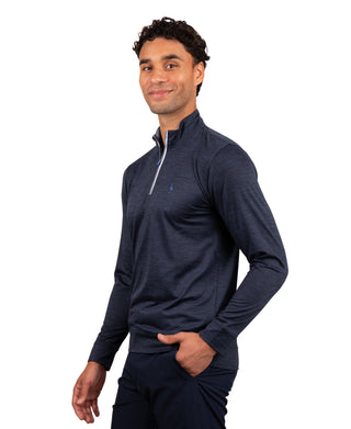 Mesh Quarter Zip
