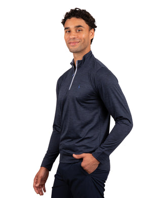 Mesh Quarter Zip