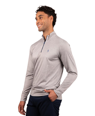 Mesh Quarter Zip