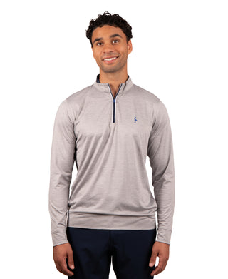 Mesh Quarter Zip