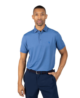Micro Perforated Performance Short Sleeve Polo