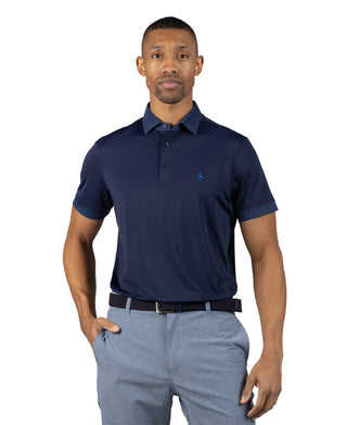 Micro Perforated Performance Short Sleeve Polo