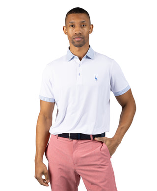 Micro Perforated Performance Short Sleeve Polo