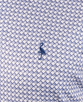 Nested Diamond Performance Polo