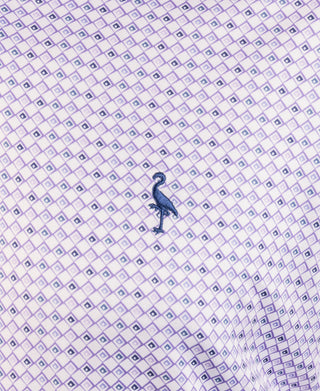 Nested Diamond Performance Polo