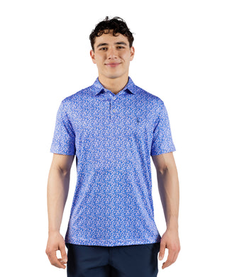 Floral Dreams Performance Polo