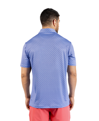 Geo Floral Performance Polo