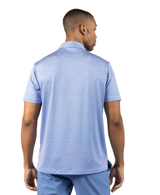 Geo Floral Performance Polo