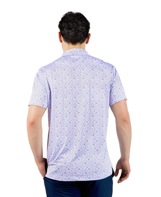 Ditsy Floral Performance Polo