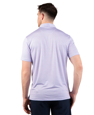 Micro Floral Performance Polo