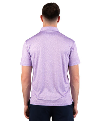 Summer Floral Performance Polo