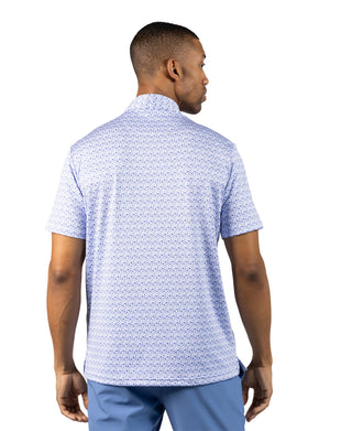 Floral Chain Performance Polo