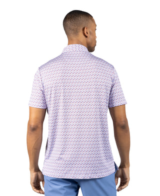 Floral Chain Performance Polo