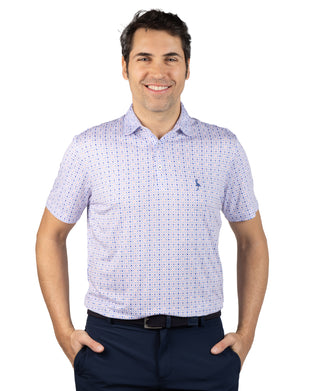 Dealers Choice Printed Performance Polo