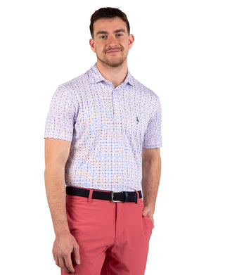 Dealer's Choice Printed Performance Polo