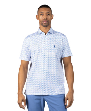 Martini Glasses Performance Polo