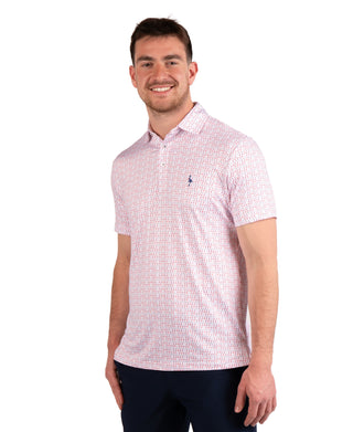 Martini Glasses Performance Polo
