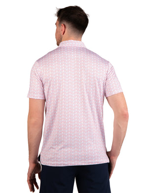 Martini Glasses Performance Polo