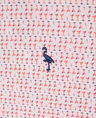 Martini Glasses Performance Polo