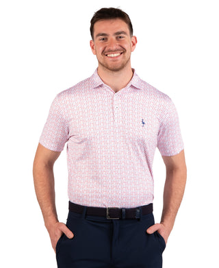 Martini Glasses Performance Polo