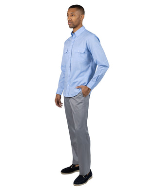 Signature Chambray Long Sleeve Shirt