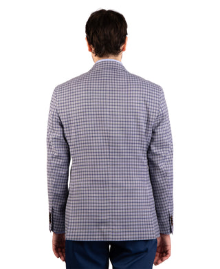 Melange Mini Plaid Sport Coat