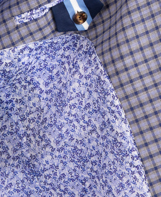 Melange Mini Plaid Sport Coat