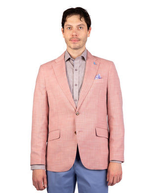 Solid Dobby Sport Coat