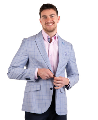 Mini Windowpane Sport Coat