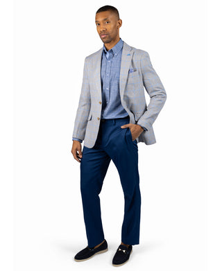 Yarn Dye Windowpane Sport Coat