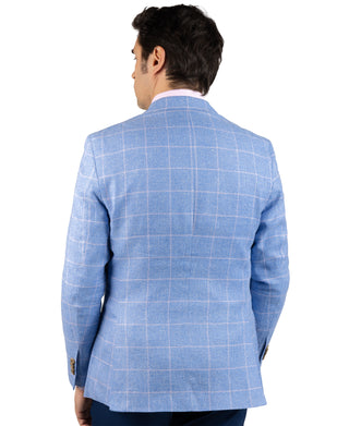 Yarn Dye Windowpane Sport Coat