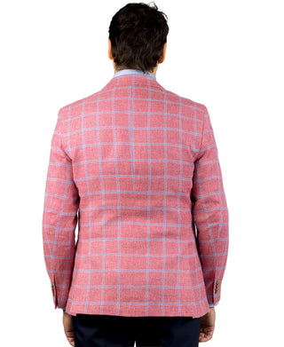Yarn Dye Windowpane Sport Coat