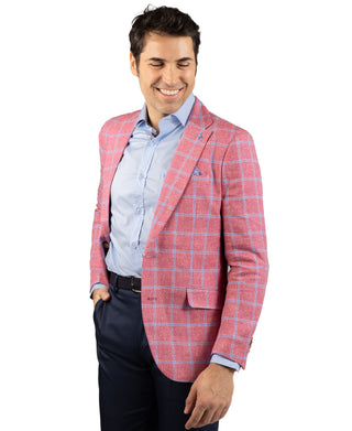 Yarn Dye Windowpane Sport Coat