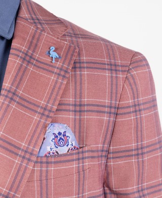 Melange Shadow Plaid Sport Coat