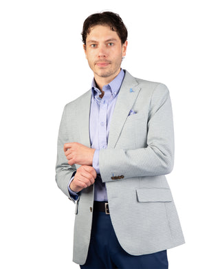 Melange Mini Check Sport Coat