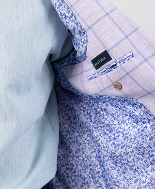 Melange Windowpane Sport Coat