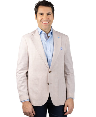 Linen Check Sport Coat