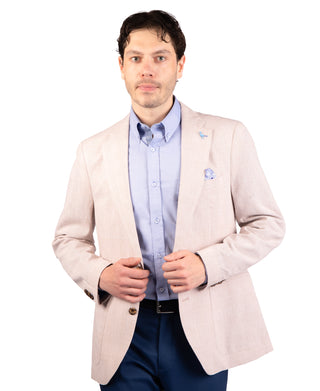 Linen Check Sport Coat