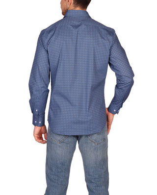 Pattern Play Decorative Geo Sport Shirt