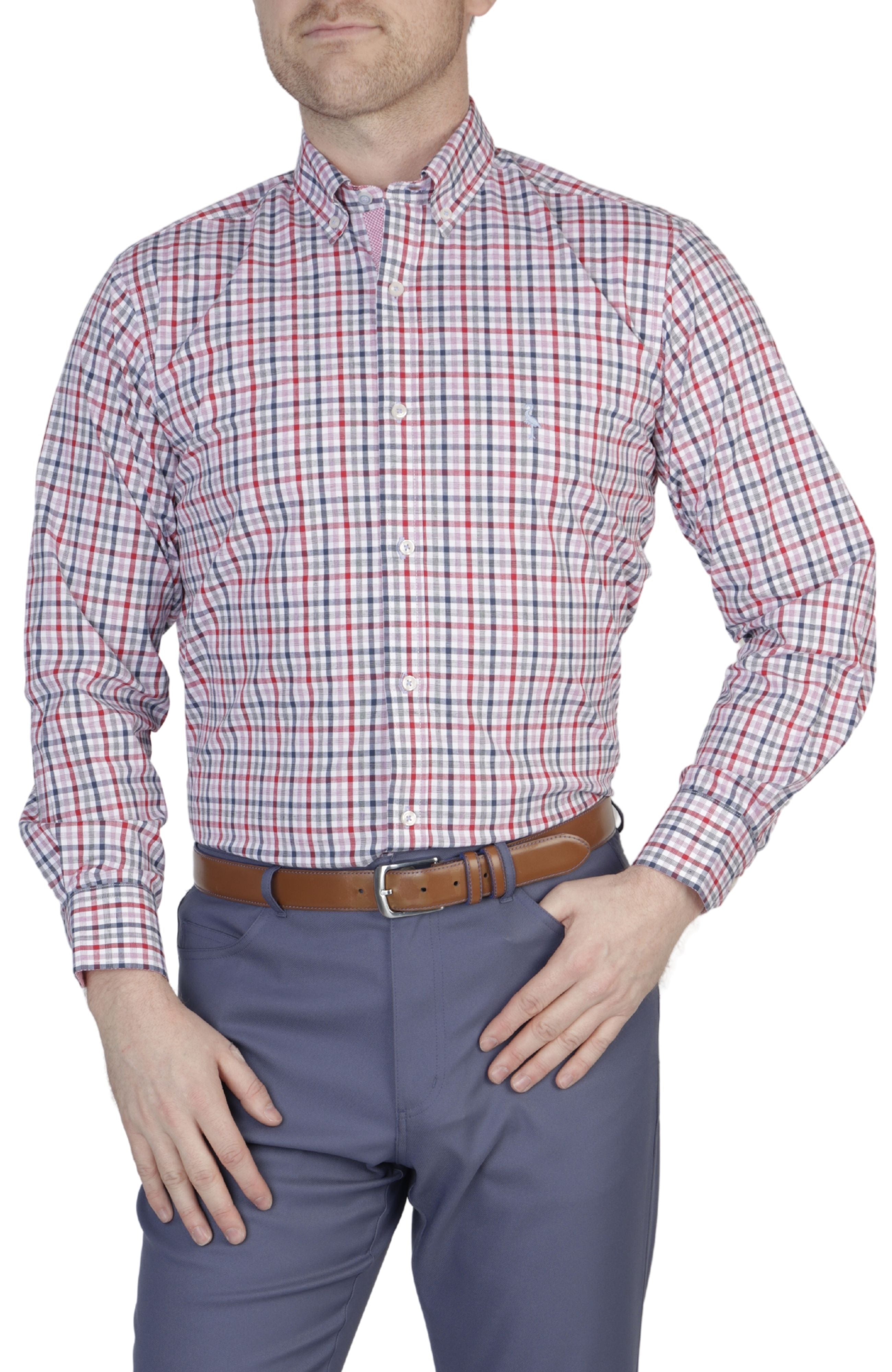 Mens Long Sleeve Button-Down Shirts | TailorByrd