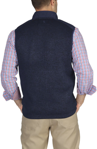Melange Knit Sweater Vest