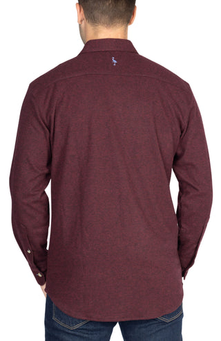 Bordeaux Solid Original Sweater Shirt