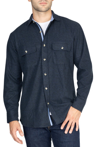 Indigo Blue Solid Original Sweater Shirt